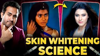 How Celebs are Turning WHITE overnight  Science of Skin Whitening [upl. by Peursem69]