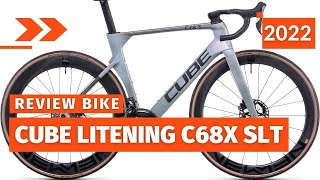 Cube Litening C68x Slt 2022 New Road Race Bike More Speed Trek [upl. by Ellenej]