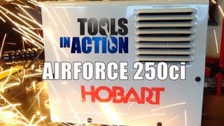 HOBART Airforce 250ci Plasma cutter with built in air compressor [upl. by Salb]