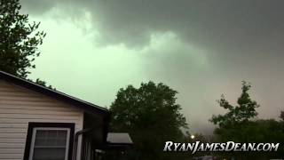 Severe Thunderstorms in Kansas 51913 Sirens Hail High Winds Lightning Tornado [upl. by Enohs481]