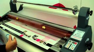 Laminating Machine Lamination System LS1100 Hot and Cold [upl. by Leitnahs]