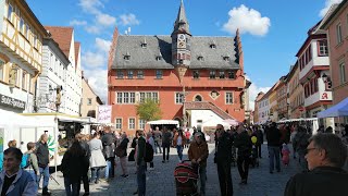 Frühlingsmarkt Stadt Ochsenfurt mit Verkaufsoffenen Sonntag in der Stadt Ochsenfurt [upl. by Anawk]