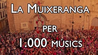 1000 músics interpreten quotLa Muixeranga dAlgemesíquot [upl. by Aitital]