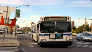 MTA New York City Bus  MTA Bus Company 2003 New Flyer D60HF 5645  Audio Recording [upl. by Stockmon]