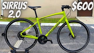 SPECIALIZED SIRRUS 20 600 HYBRID  BEST PERFORMANCE HYBRID FOR THE MONEY [upl. by Darci]