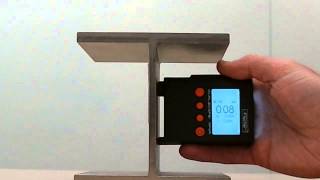 Coating thickness gauge MP0R rotating display [upl. by Hadrian325]