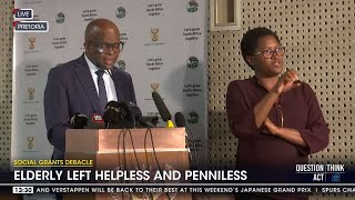 Sassa update on social grants debacle [upl. by Doralia517]