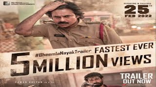 Bheemla Nayak trailerPawan KalyanNitya MenonTrivikramSS TamanPower strome bheemlanayak [upl. by Gay]