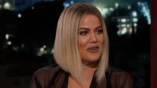 Khloe Kardashian Talks Boyfriend Tristan amp Kendall Getting Drunk On Kimmel [upl. by Leinaj]