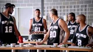 Funny HEB commercial with San Antonio Spurs [upl. by Judye]