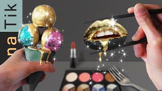 BEST OF MAKEUP ASMR Oddly satisfying videos 70 MINUTES of unexpected АСМР relaxing sounds KlunaTik [upl. by Arimaj]