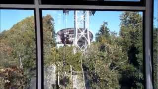 Koblenz Seilbahn übern Rhein  mit Glasbodenblick [upl. by Ynad848]