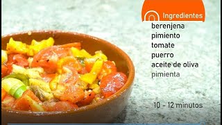 Receta de Parrillada de Verduras cocinadas en Horno de Leña [upl. by Atikam]