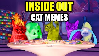 CAT MEMES CATs IN INSIDE OUT [upl. by Bathilda]