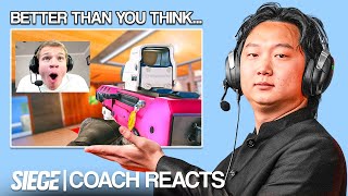 Former Siege Coach Reacts to JYNXZI On The Wrong Roles [upl. by Airotahs]