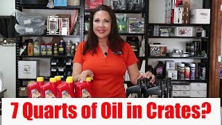 Why 7 Quarts of Oil in Crates [upl. by Erbua441]