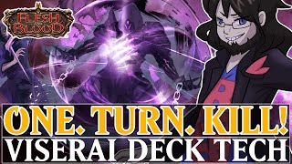 One Turn KILL Viserai OTK Blitz Deck Tech ► Flesh and Blood TCG [upl. by Bartram]