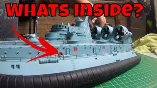 Whats inside a 200 RC Hovercraft HGC201 Zubrclass Worlds biggest Hovercraft [upl. by Gurias]