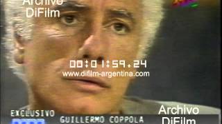 DiFilm  Guillermo Coppola y las drogas 1996 [upl. by Krysta972]