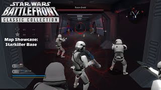 Star Wars Battlefront Classic Collection Map Showcase Starkiller Base First Order Era [upl. by Etnoled898]