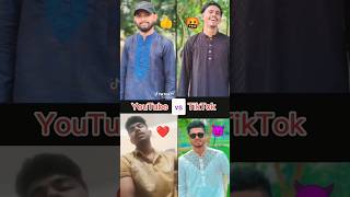 Youtuber vs tiktoker এদের মধ্যে কে সেরা foryou shorts [upl. by Nnaeoj212]