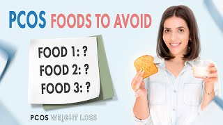 FOODS TO AVOID With PCOS  3 Worst Foods Ranked [upl. by Smaj106]