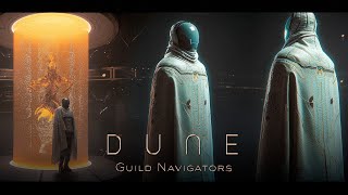 DUNE Guild Navigators  Ultra Relaxing Ambient Music for Space Folding Travels  CAPTIVATING [upl. by Eblehs]