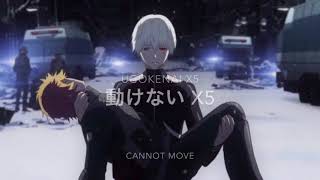 Unravel Tokyo Ghoul lyrics kanji and romaji  eng translation [upl. by Amehsyt751]