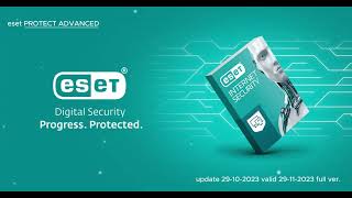 ESET NOD32 ANTIVIRUS Free Trial License activation key for 30 days  October 29 2023 [upl. by Paradies]