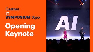 Opening Keynote The Next Era − We Shape AI AI Shapes Us l Gartner IT SymposiumXpo [upl. by Aramoy]