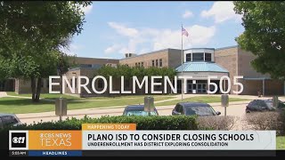 Plano ISD to consider closing consolidating schools [upl. by Spillihp]