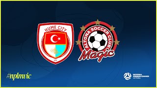 2024 NPLMVIC Round 25 Hume City FC v Altona Magic SC [upl. by Anomer974]