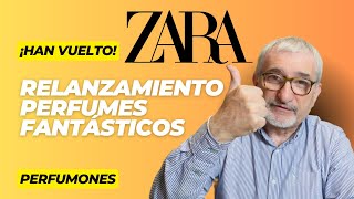 ¡HAN VUELTO MAGNÍFICOS RELANZAMIENTOS PERFUMES ZARA perfumes [upl. by Hau935]