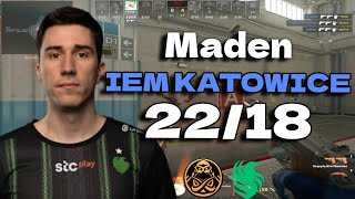 CS2 POV Falcons Maden 2218 vs ENCE Nuke IEM Katowice 2024 Quarterfinal [upl. by Lenad]