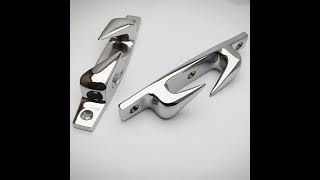 Boat Bow Chock Marine Stainless Steel Straight Skene Bow Cleat Mooring Anchor Deck Accessories [upl. by Seldan]