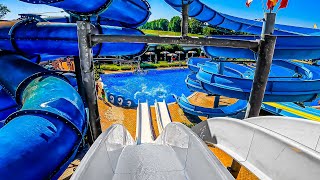 Family Kamikaze WaterSlide at Le Vele Acquapark [upl. by Stander256]