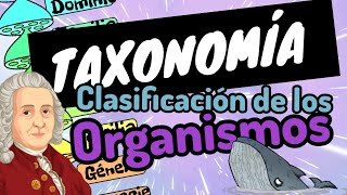 ⚡TAXONOMÍA clasificación de los seres vivos en 3 minutoguía examen unamipncomipems [upl. by Grosmark]