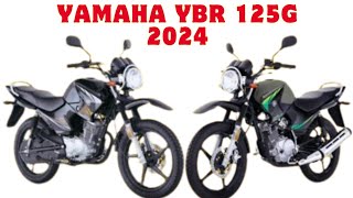 Yamaha ybr 125G 2024 model launched  mettalic black  price update [upl. by Attiuqahs]