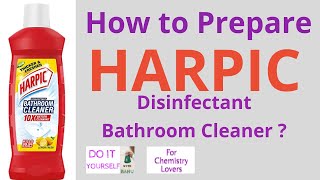 How to Prepare HarpicDisinfectant Bathroom Cleaner [upl. by Nivled842]