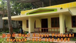 17 ACRE low budget agriculture coconut farm land 3 BHK FARMHOUSE with SWIMMING POOL sale in pollachi [upl. by Jedd]