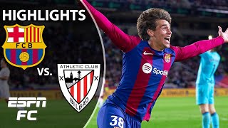 🚨 ARE YOU SERIOUS 🚨 Barcelona vs Athletic Club  LALIGA Highlights  ESPN FC [upl. by Gabriell505]