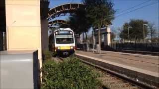 DART Light Rail Cars 240 224 Garland Station [upl. by Anisamot]