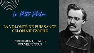 La volonté de puissance selon Nietzsche [upl. by Bekelja]