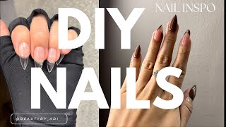 Diy Gel X Extensions The Easy Way To Get Perfect Nails [upl. by Euqirrne]