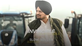 Invincible X Sidhu Moose Wala  Invincible Slow Reverb  Video Edit [upl. by Filler927]