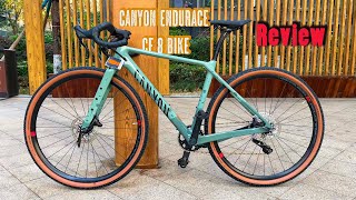 Canyon Endurace CF 8 Bike Review [upl. by Anahsohs]