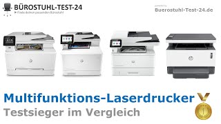 Die besten MultifunktionsLaserdrucker 2024 TOP 5 🥇 TestSieger Vergleich Scanner amp Kopierer [upl. by Ahtebat]