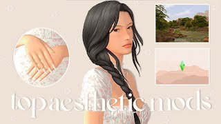 Best Aesthetic Mods For CAS amp UI ✨ The Sims 4 [upl. by Eedoj445]