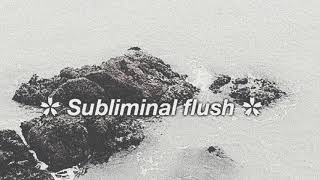 ❦ Subliminal Flush  Removing any subliminal negative affirmations amp blockages ❦ [upl. by Drobman303]