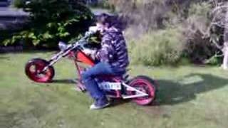 mini chopper burnout [upl. by Golub355]